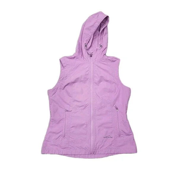 Eddie Bauer Women's Sports Outdoor Utility Vest Pink Sizes Medium - Picture 2 of 8